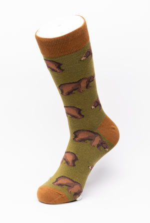 Bears Crew Socks