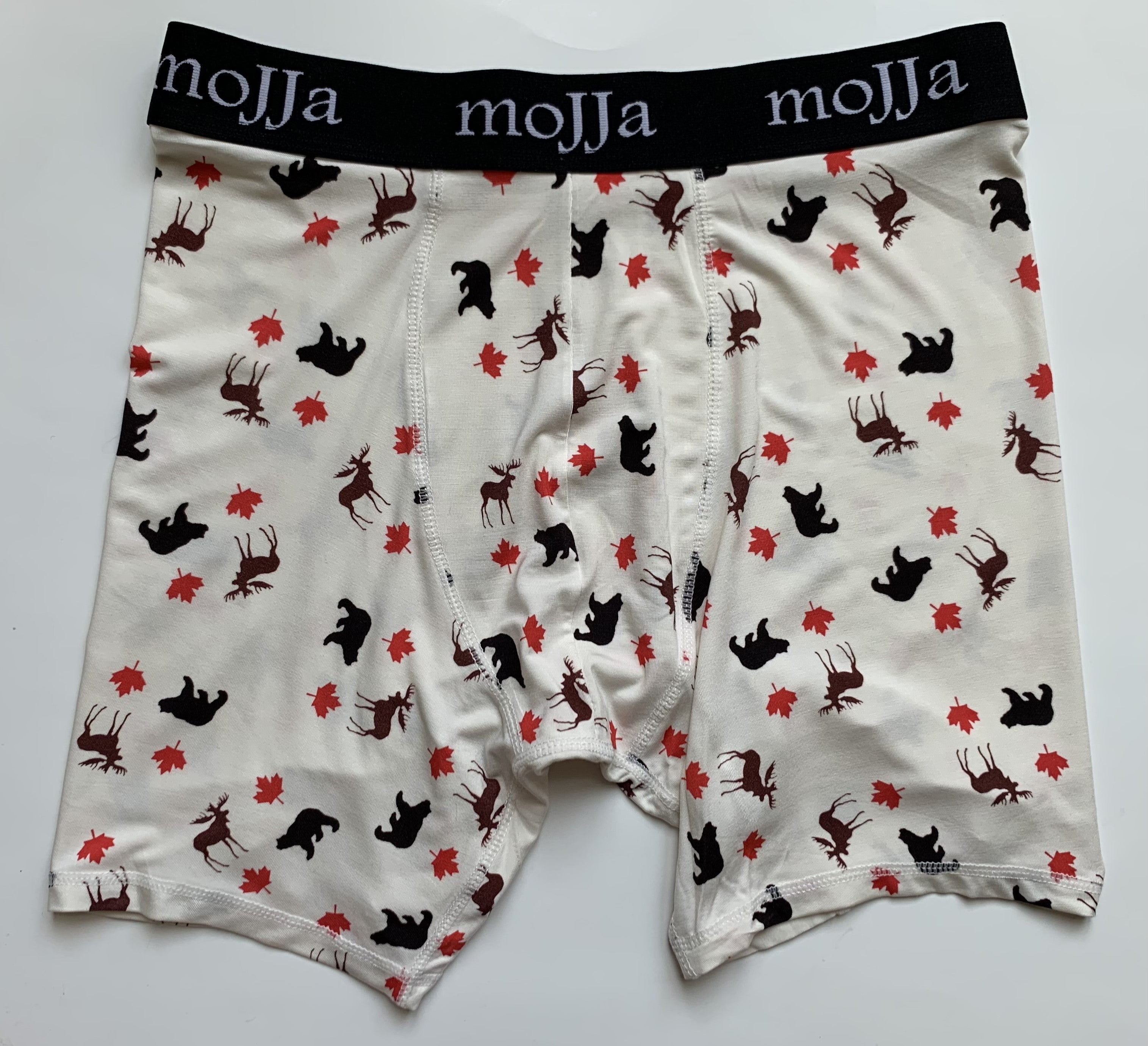 Canada Maple Leaf, Bear, Moose Boxer Briefs