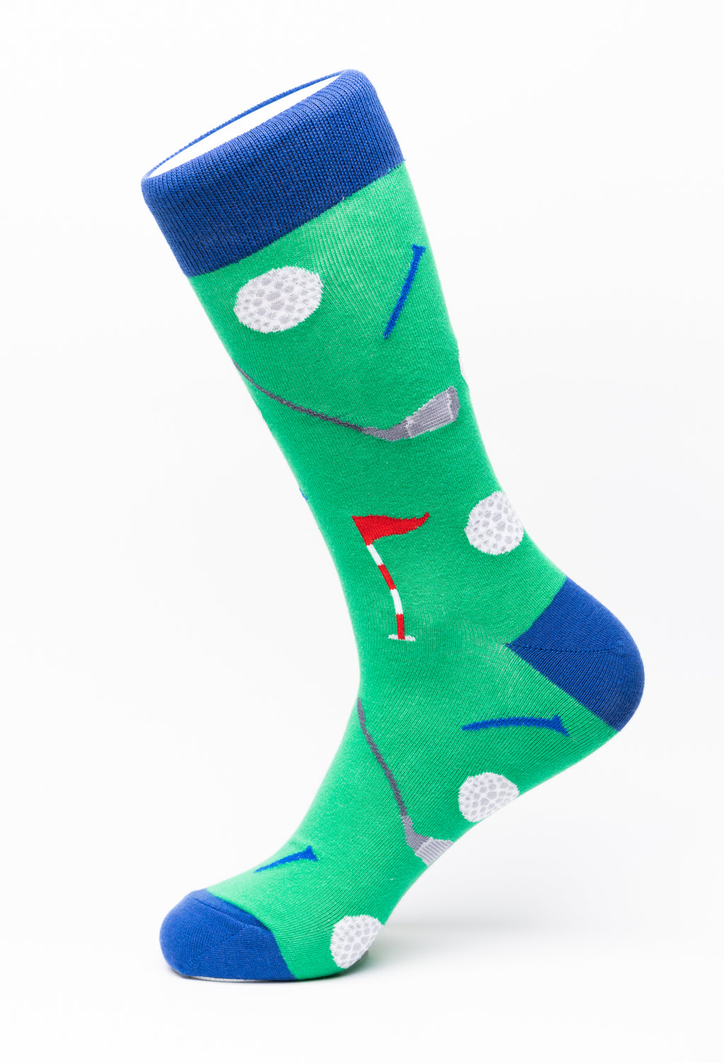 Golf Green Crew Socks
