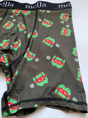 Ugly Christmas Sweater Boxer Briefs
