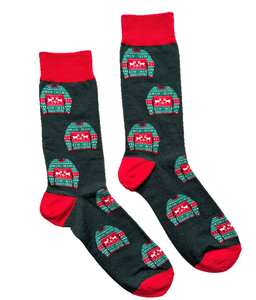 Ugly Christmas Sweater Socks for men
