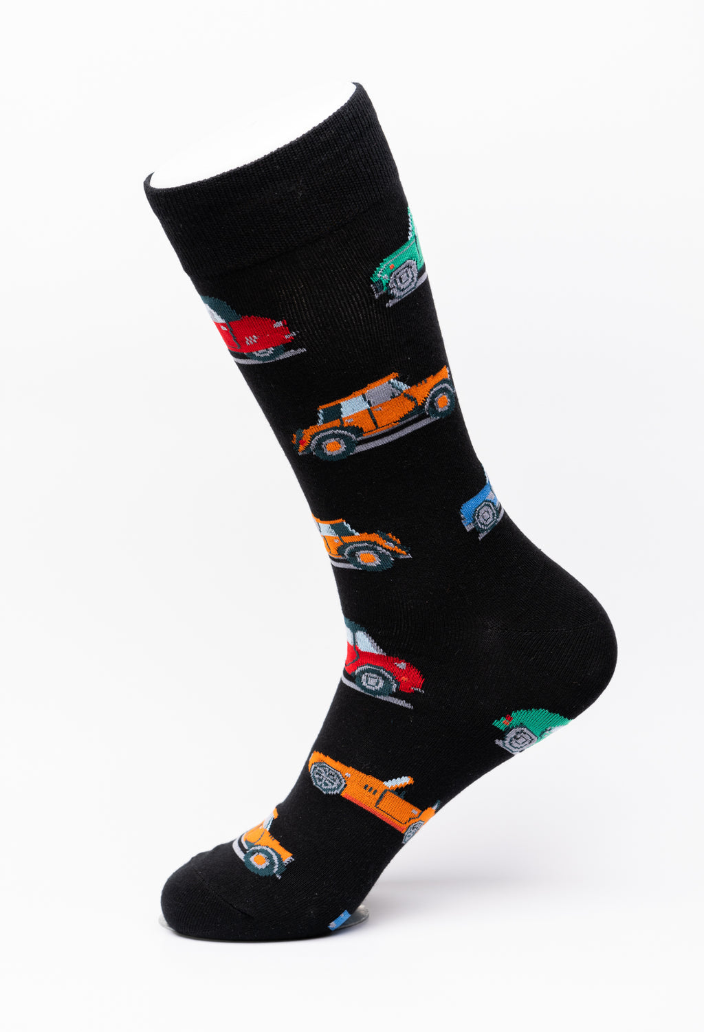 Vintage Cars Crew Socks