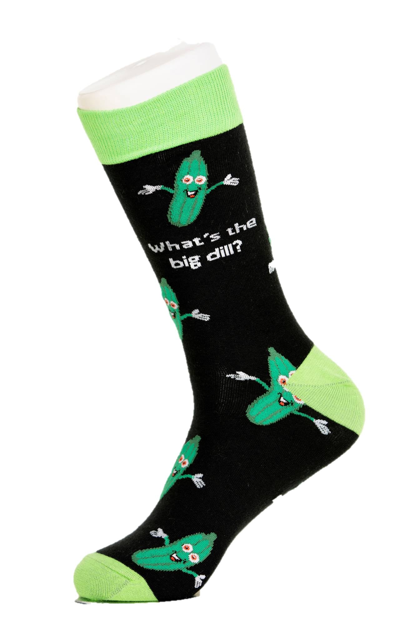 What's the Big Dill Crew Socks