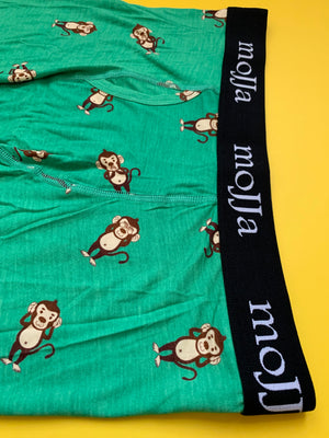 Guys boxer briefs monkey three wise