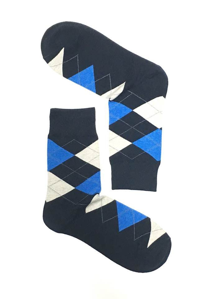 Look sharp with these argyle socks