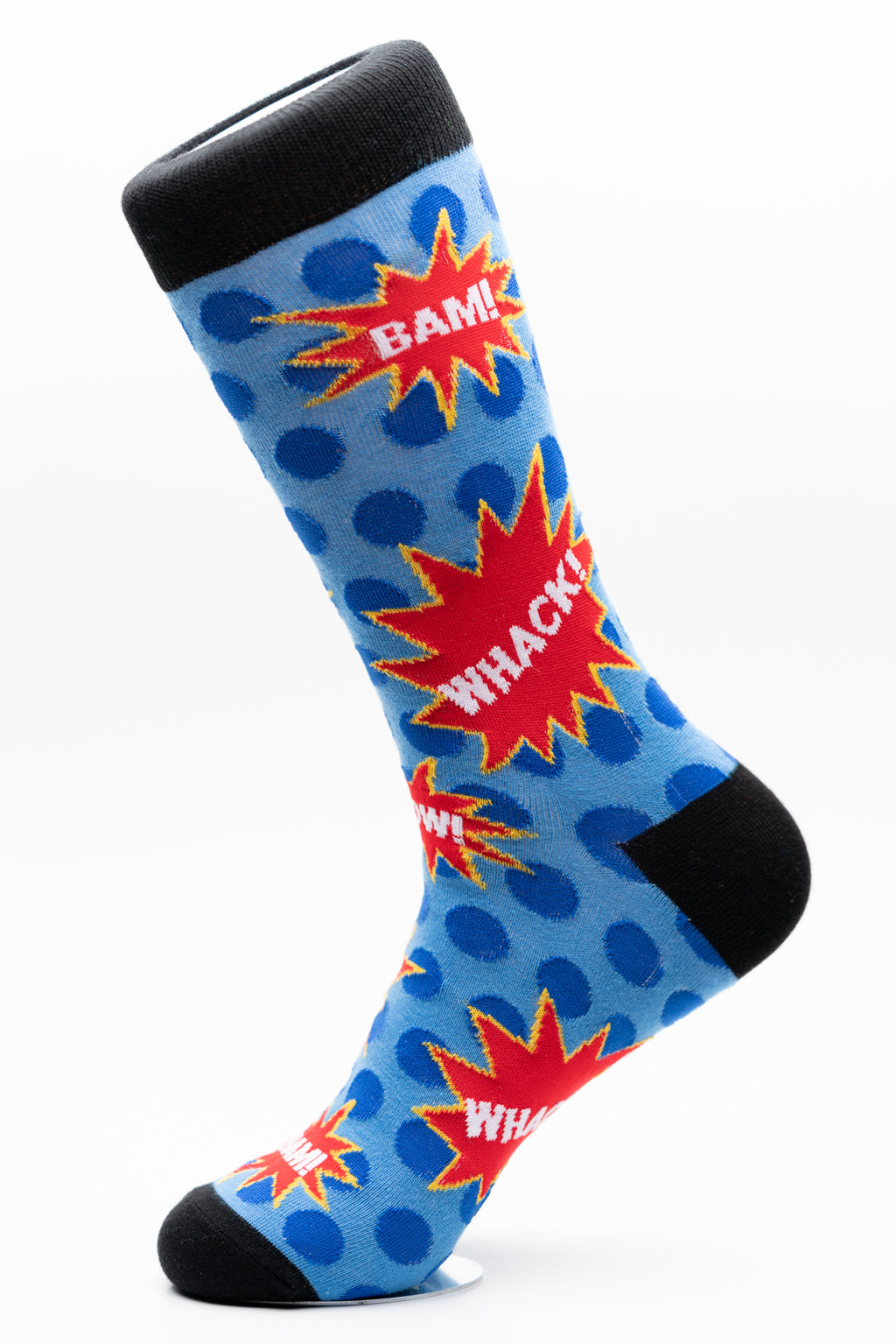 Comic Book Fun Crew Socks