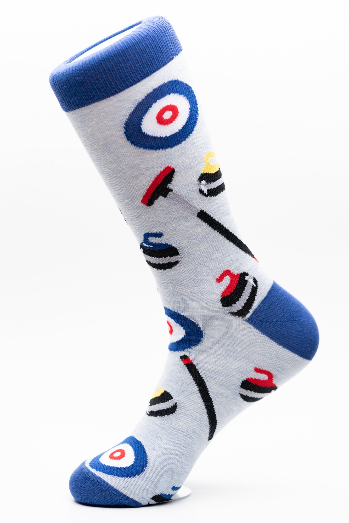 Curling Fun Crew Socks