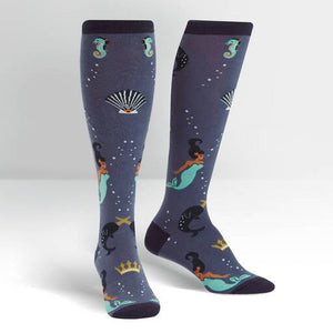 Deep Sea Queen Knee High Socks Adults