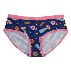 Donuts galaxy women hipster underwear