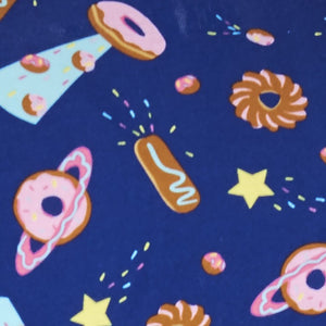 Women undies with donuts galaxy