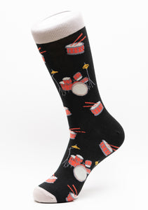 Drums Musician crew socks