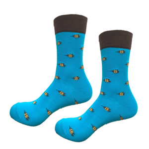 Something is fishy with your funky socks