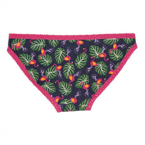 Flamingo Bikini Brief Underwear | Undies club Canada
