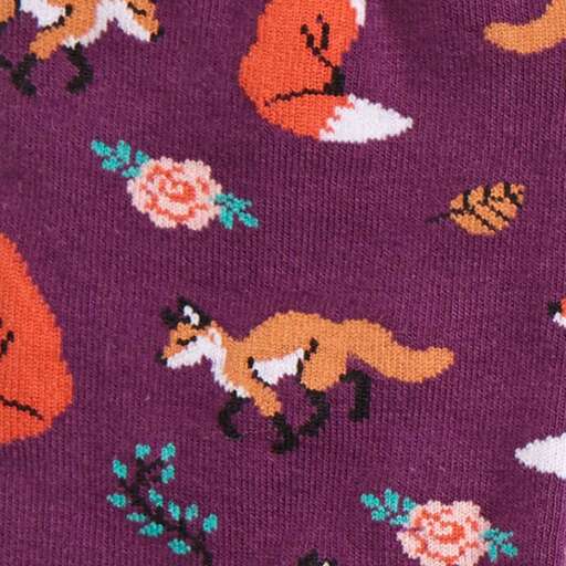 Fox Trot Knee High Socks design
