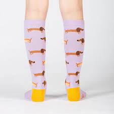 Dachshund junior knee high socks