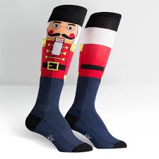 Nutcracker Knee High Kids Socks