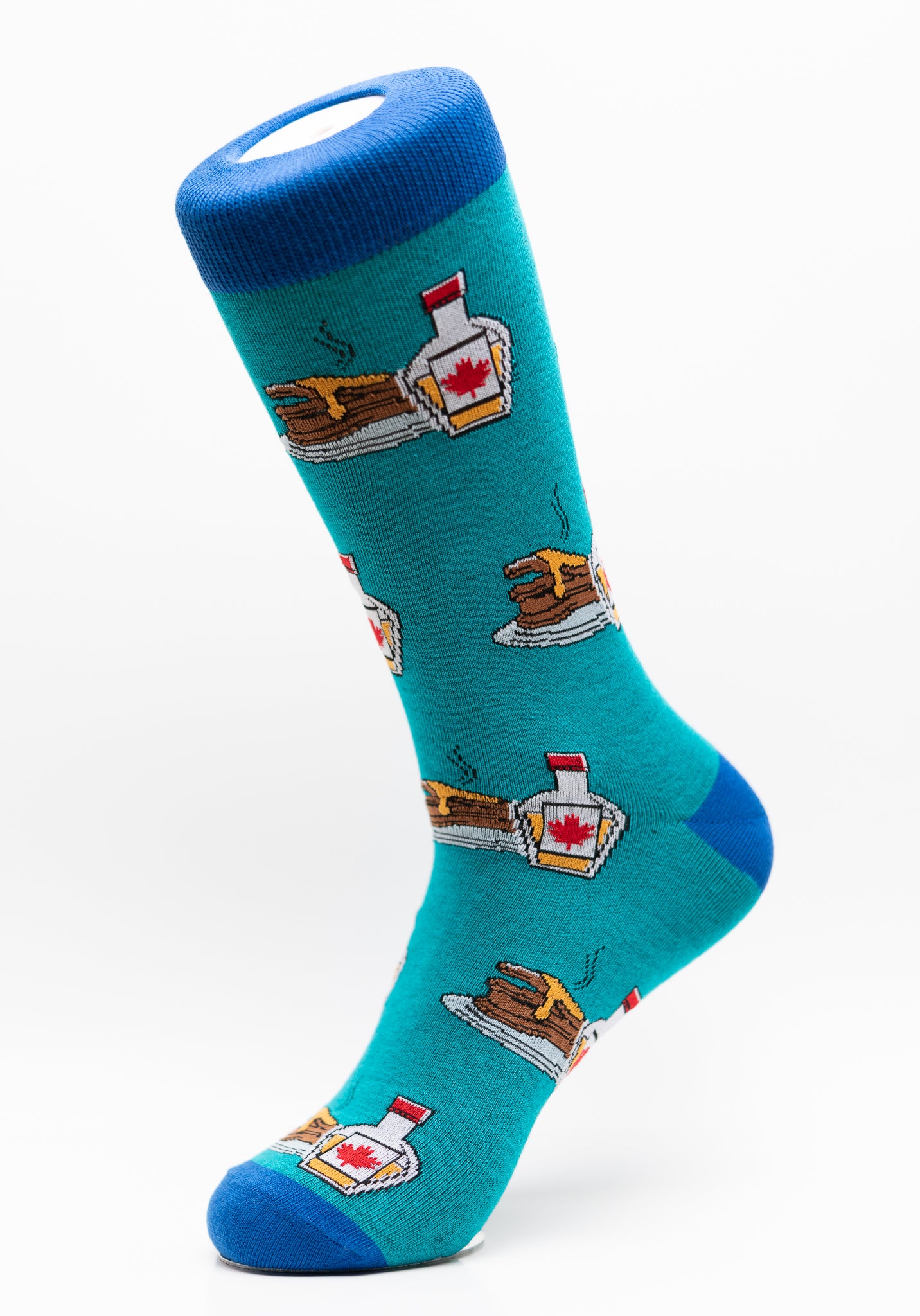 Pancake and Maple Syrup Crew Socks