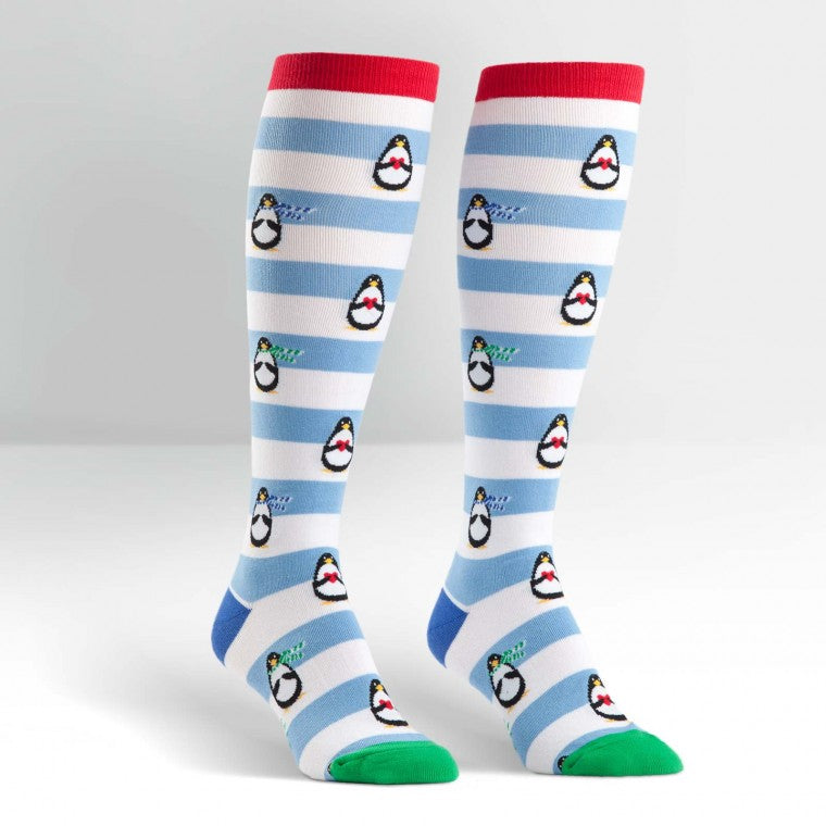 PENGUIN KNEE HIGH SOCKS