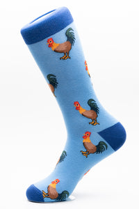 Rooster Funky Crew Socks
