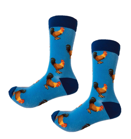 Awesomeness with rooster crew socks