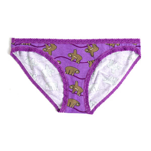 Sloth Bikini Brief Underwear